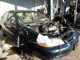 2001 HONDA ACCORD VP GREEN SEDAN 2.3L AT A18907